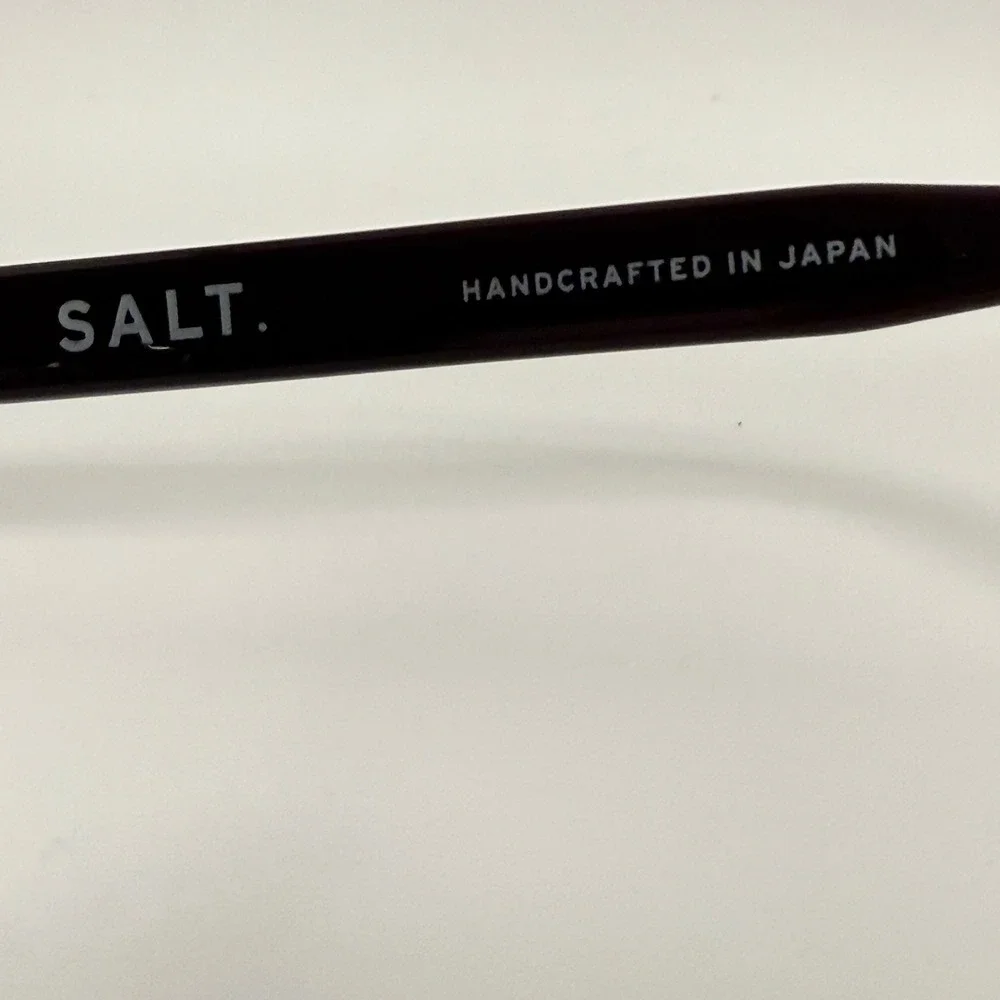 SALT. Tish PD Eyeglasses‎ Frames 48-16-140 Handcrafted in Japan Brown Tortoise
